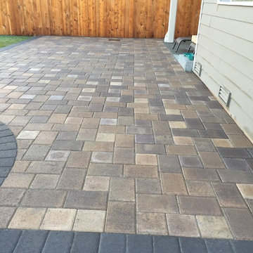 Raised Fire Pit and Patio Build - Tukwila, WA