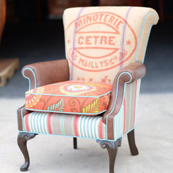 Tuscan Sunset Wingback - Armchairs And Accent Chairs