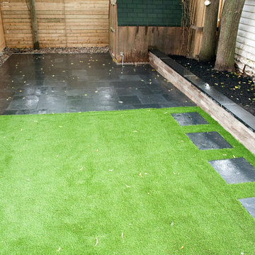 Leslieville Backyard Living Space
