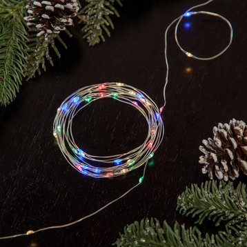 100-Count LED Micro Fairy Lights - Multicolor