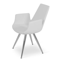 EIFFEL ARM STAR -WHITE PPM - Dining Chairs