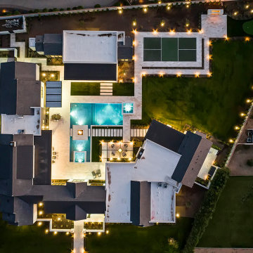 Record-Breaking Bar Z Estate: Resort Pool, Sport Court & Full Mountain Views in