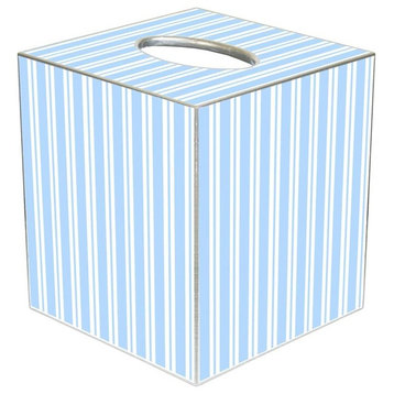 TB1115 - Blue Stripe Tissue Box Cover