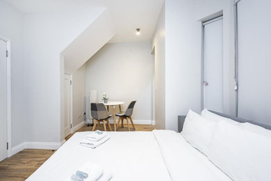 Bedroom in London.