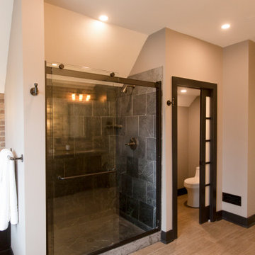 Industrial Master Bath in Blue Bell, PA