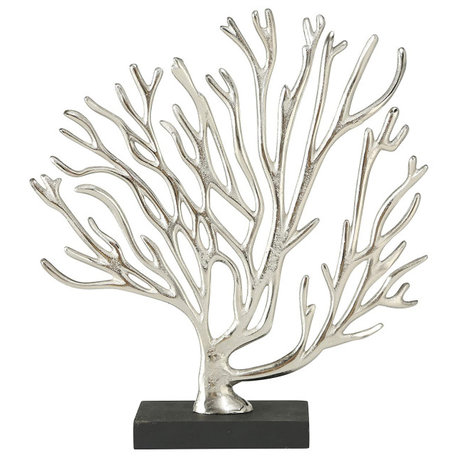 Coral Figurine, 13.75 Inches