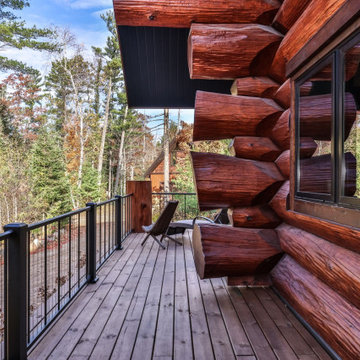 Rustic Log Elegance - Log Tails