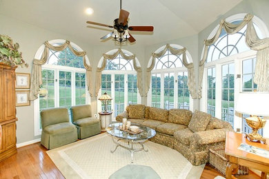 Living room - traditional living room idea in Baltimore