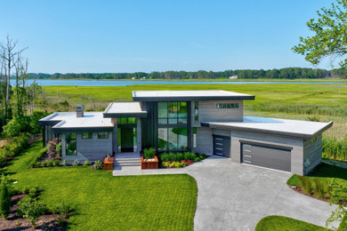 Minimalist exterior home photo in Other
