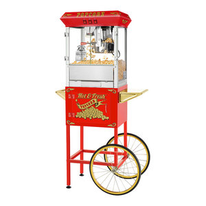 Great Northern Red Antique Style Princeton Popcorn Popper Machine