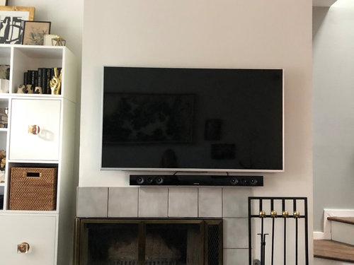 What should I do with this two-sided corner fireplace?!