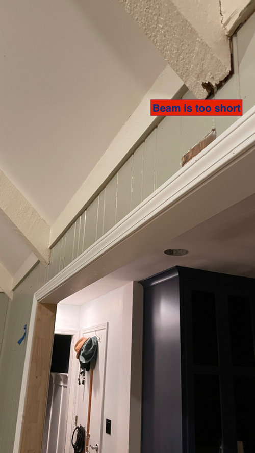 We need help with 1980's wood paneling.