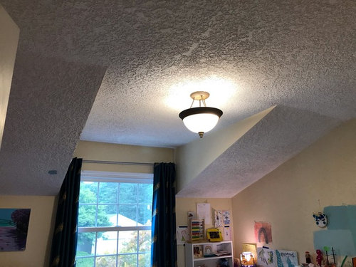 Stuck On How To Paint Ceiling Walls Around Dormers