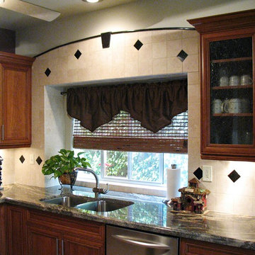 Wine Lover's Cherrywood Kitchen