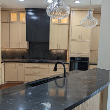 Japandi Maple Negresco kitchen