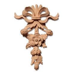 Inviting Home Inc. - Salinas Wood Carving, White Hardwood/Bass - Onlays And Appliques