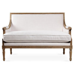 French Country Loveseats by Taylor Burke Home
