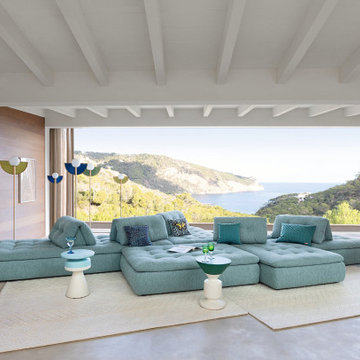 CONVERSATION COMPOSITION A - ISLAND 5 ELEMENTS Design Philippe Bouix by Roche Bo