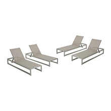 chaise lounges