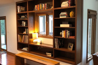 Custom Built-In Bookcase/Storage