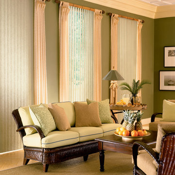 Hunter Douglas Contemporary Living Window Treatments and Draperies
