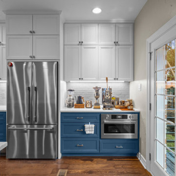 Vickery Park Blue & White Kitchen