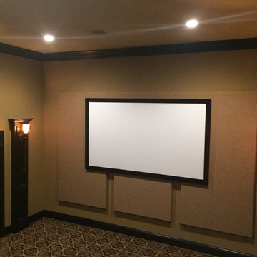 Transitional Home Theater