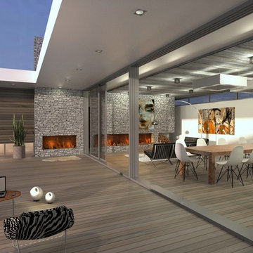Miami Beach Courtyard Residence