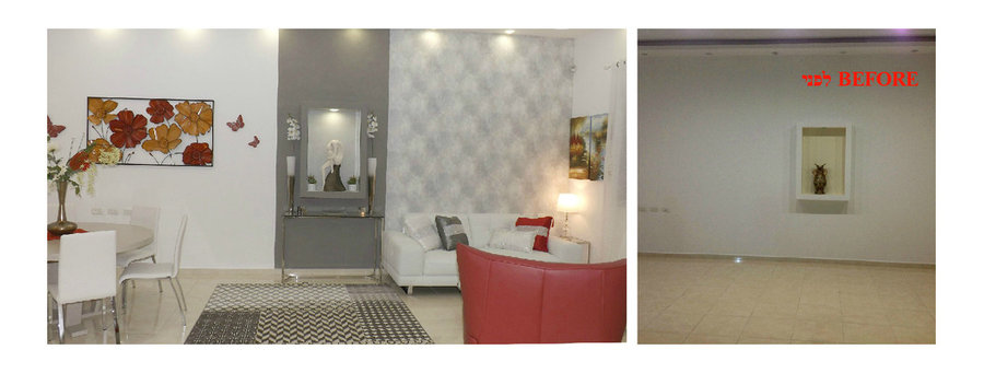 as u walk into the house-overview of salon +dining