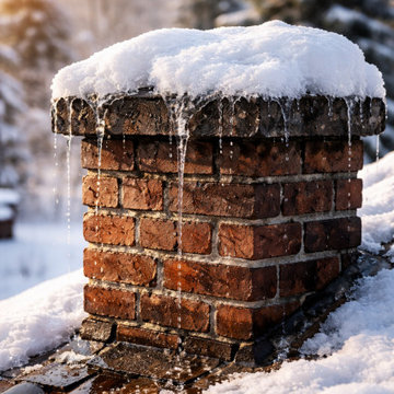 Why is Snow Melting on My Chimney?