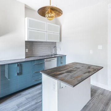 Single family home turned duplex