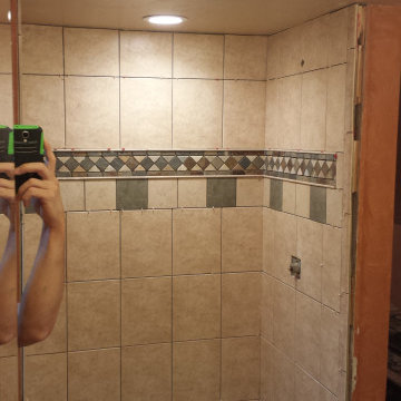 Tile work