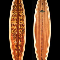 7'-3" Wooden Surfboards - Products