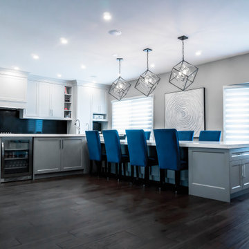 2200 sq.ft main floor- open concept full remodel.