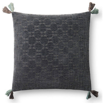 Charcoal 18"x18" Decorative Accent Pillow