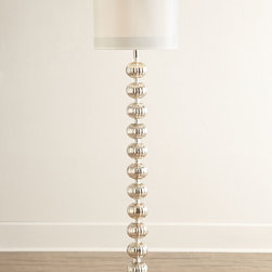 Isla Mercury-Glass Floor Lamp - Floor Lamps