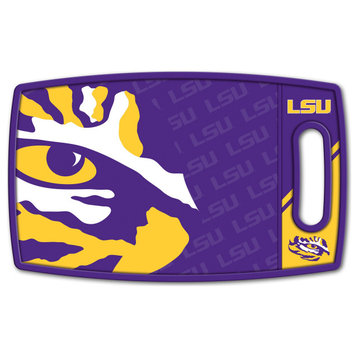 LSU Tigers Logo Series Cutting Board
