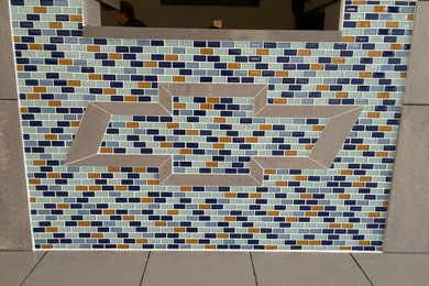 Custom Mosaic Tile Chevrolet Inlay