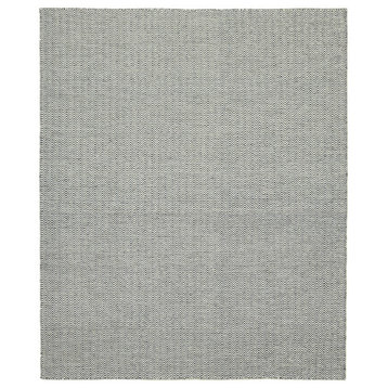 Rug N Carpet - Handmade Modern Design 8' 1'' x 10' 0'' Wool Unique Kilim Rug