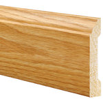 Inteplast Building Products - Polystyrene OG Base Moulding, Set of 5, 1/2"x3-7/16"x96", Majestic Oak - Inteplast Mouldings are the ideal way for you to add style and beauty to your home. Our mouldings are lightweight and come prefinished making them an easy weekend project. Inteplast Woodgrain Mouldings feature a rich wood grain texture with colors that give the natural appearance of expensive, hand-finished mouldings without the hassle of labor-intensive finishing processes making them the perfect accent for your room.