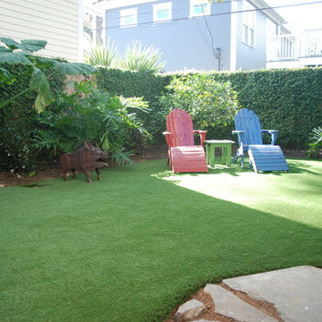 Backyard Landscape and Artificial Grass Revamp