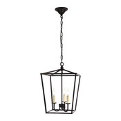Elegant Living District Maddox Collection Pendant, Black