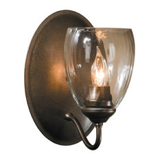 Hubbardton Forge (204213) 1 Light Simple Lines Oval Back Wall Sconce