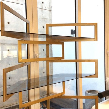 Etagere-Room Divider-Bar-Vitrine- Wall Cabinet- Corner Display Piece