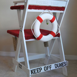 Lifeguard Chair cat tower - Cat Furniture
