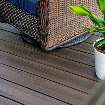 Ridge Premium Color Combination Deck with S110 Steel Railing