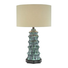 50 Most Por Transitional Multicolored Table Lamps For 2018 Houzz Minka Aire Lavery 1 Light Table Lamp Multi Colored Lamps