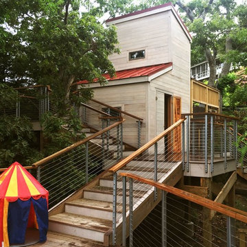 Cascading site stairs