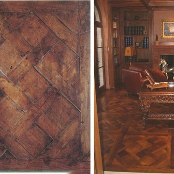 WOOD PARQUET PANELS - VERSAILLES