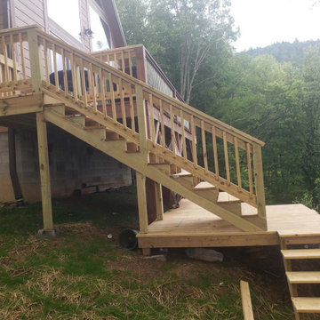 Landslide from Water & Soil Erosion Backyard Transformation